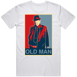 Pawn Stars Old Man Richard Harrison  Retro Graphic Unisex Cotton White Classic T Shirt