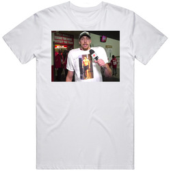 George Kittle Wearing Topless Jimmy Garoppolo San Francisco Football  Retro Graphic Unisex Cotton White Classic T Shirt