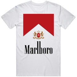 Marlboro Retro Graphic Unisex Cotton White Classic T Shirt Marlboro Retro Graphic Unisex Cotton White Classic T Shirt