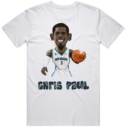 Chris Paul Caricature Animation Basketball T Shirt