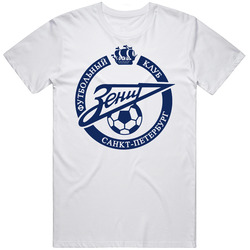 Zenit St Petersburg Russia Soccer Logo T Shirt