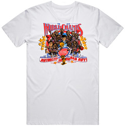 Detroit Basketball Retro Caricature T Shirt