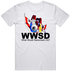 What Would Starscream Do Cartoon T Shirt What Would Starscream Do Cartoon T Shirt