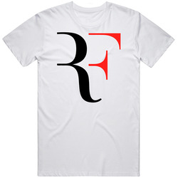 Tee RF Roger Federer Rafael Nadal Tennis Perfect T-Shirt Size S - 6XL  Retro Graphic Unisex Cotton White Classic T Shirt