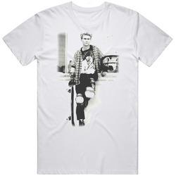 Gleaming The Cube Movie  Retro Graphic Unisex Cotton White Classic T Shirt