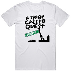 A Tribe Called Quest Linden Blvd 90s Hip Hop Rap  Retro Graphic Unisex Cotton White Classic T Shirt