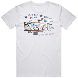 Battle Plan Kevin Mccallister Home Alone House Map Christmas Movie  Retro Graphic Unisex Cotton White Classic T Shirt