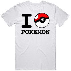I Heart Pokemon Anime Tv T Shirt
