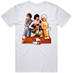 Working 9 To 5 Old Movie T Shirt