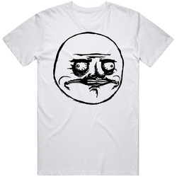 Me Gusta 4chan  Retro Graphic Unisex Cotton White Classic T Shirt