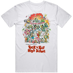 Rock 'n' Roll High School Roger Corman Movie T Shirt