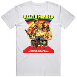 Kelly's Heroes War Movie White T Shirt