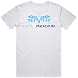 Nano Dimension Ltd Nasdaq Company Logo Employee Fan  Retro Graphic Unisex Cotton White Classic T Shirt