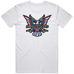 Dipset Diplomats Popular 90s Hip Hop Group Music Lovers  Retro Graphic Unisex Cotton White Classic T Shirt