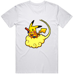 Dragon Ball 03wh  Retro Graphic Unisex Cotton White Classic T Shirt