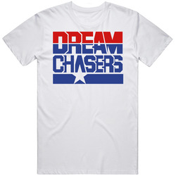 Meek Mill Dream Chasers Dream Team Hip Hop Rap  Retro Graphic Unisex Cotton White Classic T Shirt