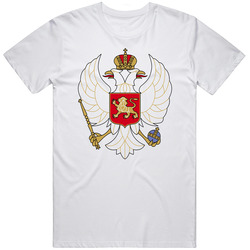 Montenegro Crest Serbian Yugo T Shirt