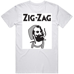 Zig Zag Rolling Papers Stoner T Shirt