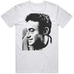 Lenny Bruce Comedian Funny Classic Large Closeup Face T Shirt