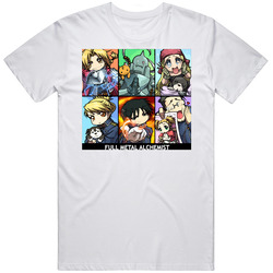 Full Metal Alchemist Chibi Shot Color T Shirt