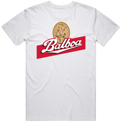Balboa Beer DARYL Retro Graphic Unisex Cotton White Classic T Shirt
