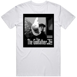 THe Godfather Part II Vito De Niro JOE Retro Graphic Unisex Cotton White Classic T Shirt