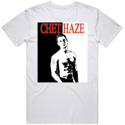 Chet Haze Scarface Rap Hip Hop Retro Graphic Unisex Cotton White Classic T Shirt