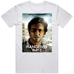 Phil The Hangover Part 2 Retro Graphic Unisex Cotton White Classic T Shirt