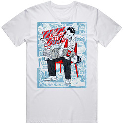 Inglorious Basterds Retro Graphic Unisex Cotton White Classic T Shirt