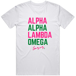 Alpha Woman By Bcl Retro Graphic Unisex Cotton White Classic T Shirt