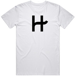 Hinge Dating App Logo Cool Gift Retro Graphic Unisex Cotton White Classic T Shirt
