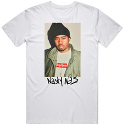 Nasty Retro Graphic Unisex Cotton White Classic T Shirt