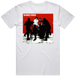 White Strepp Mit Retro Graphic Unisex Cotton White Classic T Shirt