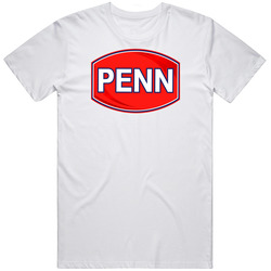 Penn Retro Graphic Unisex Cotton White Classic T Shirt