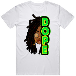 Dope Retro Graphic Unisex Cotton White Classic T Shirt
