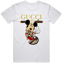 Mickey Retro Graphic Unisex Cotton White Classic T Shirt