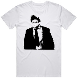 Chris Farley Fan Essential Cool Gift Idea Retro Graphic Unisex Cotton White Classic T Shirt