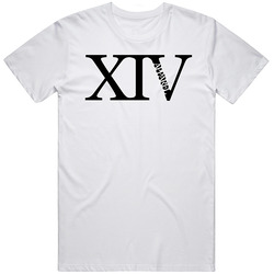 Xivapparel Logo Graphic Tee Retro Graphic Unisex Cotton White Classic T Shirt