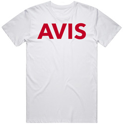 Avis Budget Group Nasdaq Company Logo Employee Fan Retro Graphic Unisex Cotton White Classic T Shirt