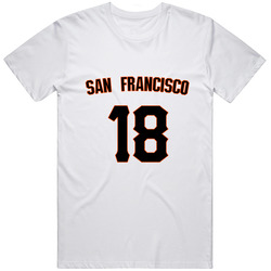 Sfo Retro Graphic Unisex Cotton White Classic T Shirt