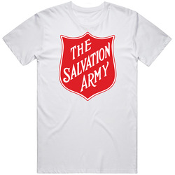 The Salvation Army Charity Retro Graphic Unisex Cotton White Classic T Shirt