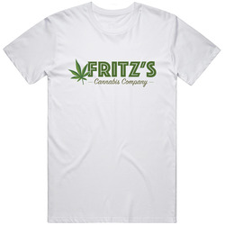 Fritz Retro Graphic Unisex Cotton White Classic T Shirt