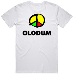 Olodum Retro Graphic Unisex Cotton White Classic T Shirt