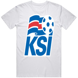 Iceland T Shirt Official Soccer Jersey Association Crest 2016 Euro Cup Sports Tee Unisex Apparel Retro Graphic Unisex Cotton White Classic T Shirt