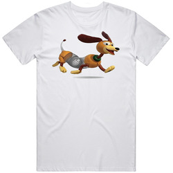 Toy Story Slinky Retro Graphic Unisex Cotton White Classic T Shirt