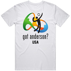 Got Matthew Anderson Volleyball Usa Olympic Team Retro Graphic Unisex Cotton White Classic T Shirt