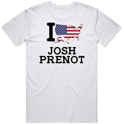 I Love Josh Prenot Usa Swimming 200 M Breaststroke Olympics Retro Graphic Unisex Cotton White Classic T Shirt