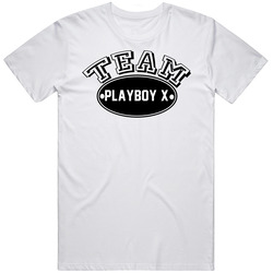 Team Playboy X Popular Video Game Character Fan Retro Graphic Unisex Cotton White Classic T Shirt