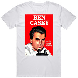 Ben Casey Vintage 60s Popular Medical Series Tv Show Fan Retro Graphic Unisex Cotton White Classic T Shirt