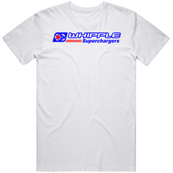 Whipple Super Chargers Logo Horsepower Pro Hellcat Dodge Retro Graphic Unisex Cotton White Classic T Shirt